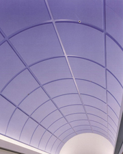Curved Ceiling Grid