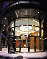 Circular Stainless Steel Entrance